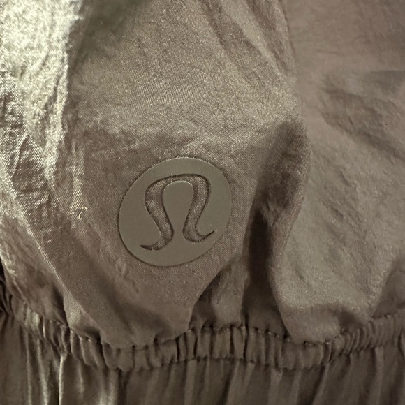 Lululemon Nylon Colourblock Collard Jacket, green/black, oversized - Picture 9 of 10